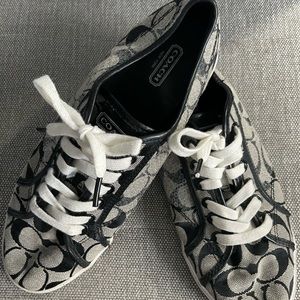 Black COACH Sneakers - Size 10